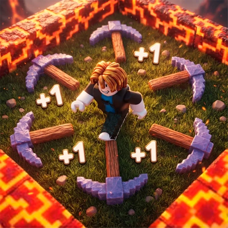+1 Pickaxe: Break Blocks 3D