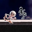 Black and White Stickman