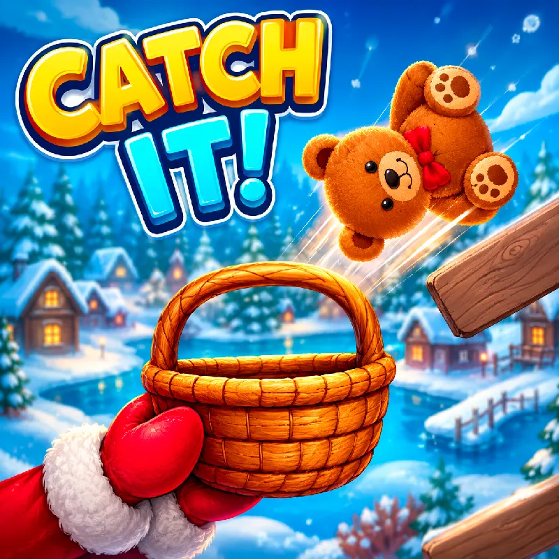 Catch It! Santa the Toy Rescuer