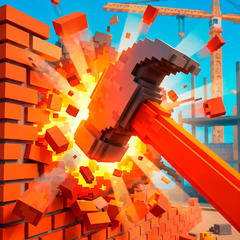 CrashDown Voxel Destruction
