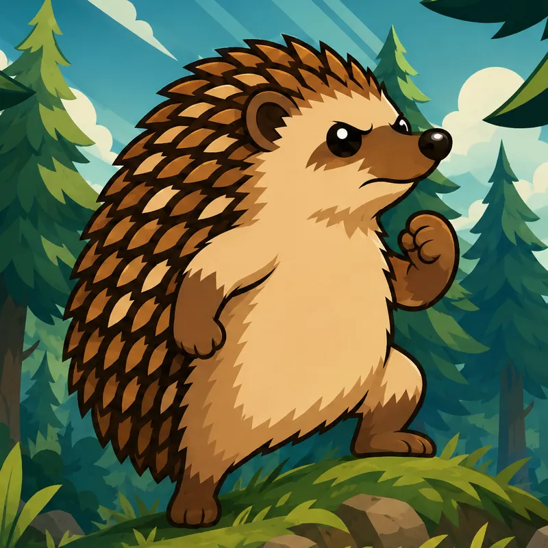 Fat Hedgehog Boris