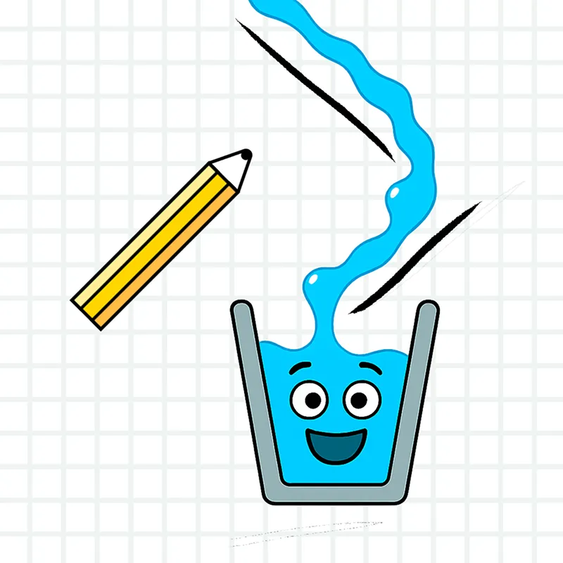 Happy Glass - Draw to Fill