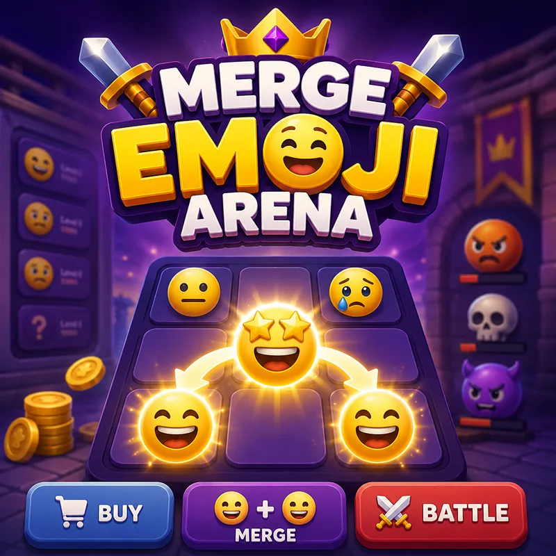Merge Emoji Arena