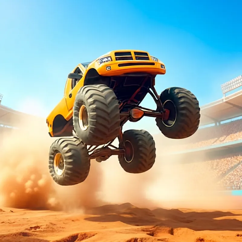 Monster Truck Racing Game Truck Race