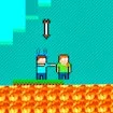 Pixel Battle Upward