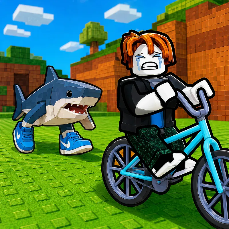 Ride a Bike for Brainrots