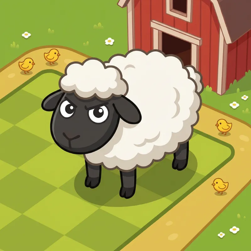 Sheep Escape: Farm Sorting Challenge