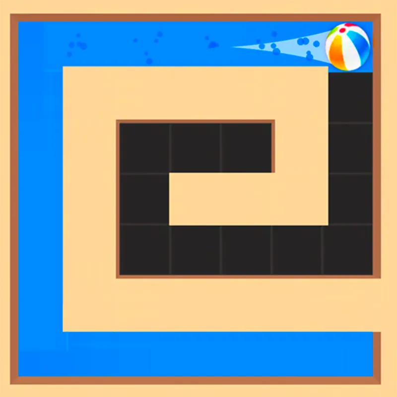 Solve the maze